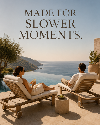 Mirae Riviera - Premium Acacia Sun Lounger